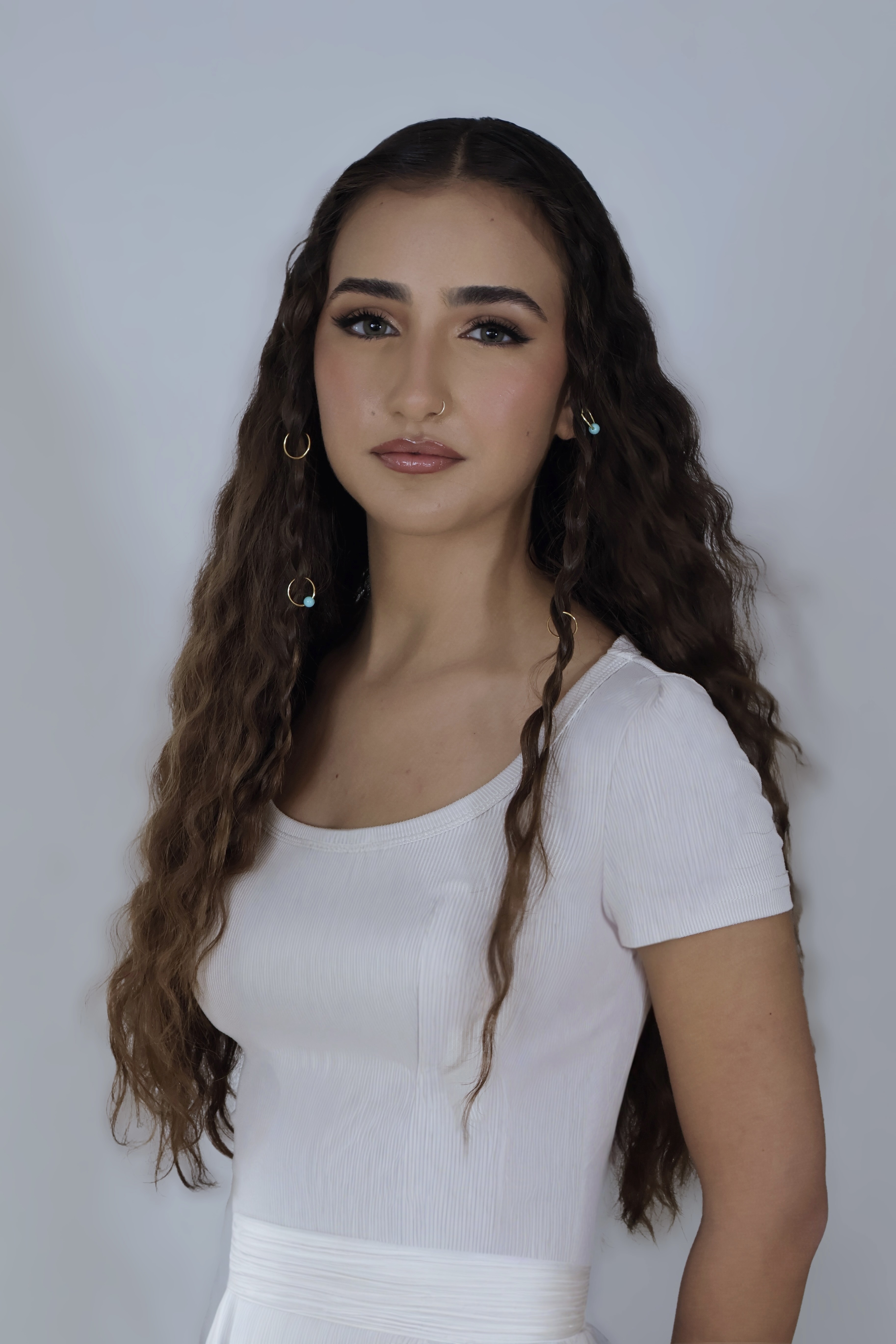 עיצוב שיער עם פרחים